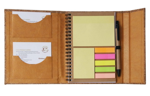 CORK NOTE BOOK