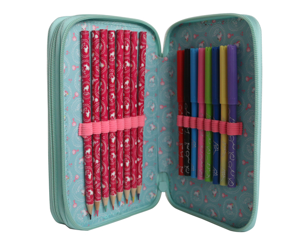 2 ZIPPER PENCIL CASE