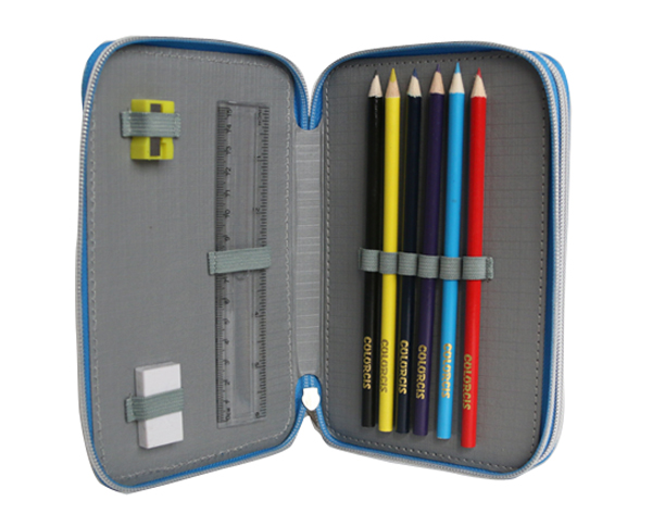 2 ZIPPER PENCIL CASE