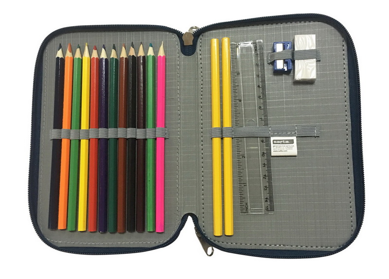 2 ZIPPER PENCIL CASE