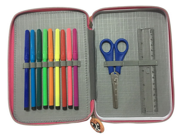 2 ZIPPER PENCIL CASE