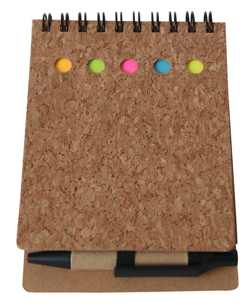 CORK NOTE BOOK