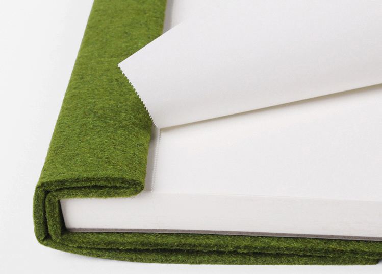 Felt Note Book